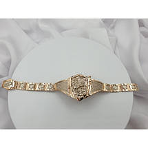 Георгій, (Юрій) Переможець браслет, Срібло 925, Золото 585/750., фото 2