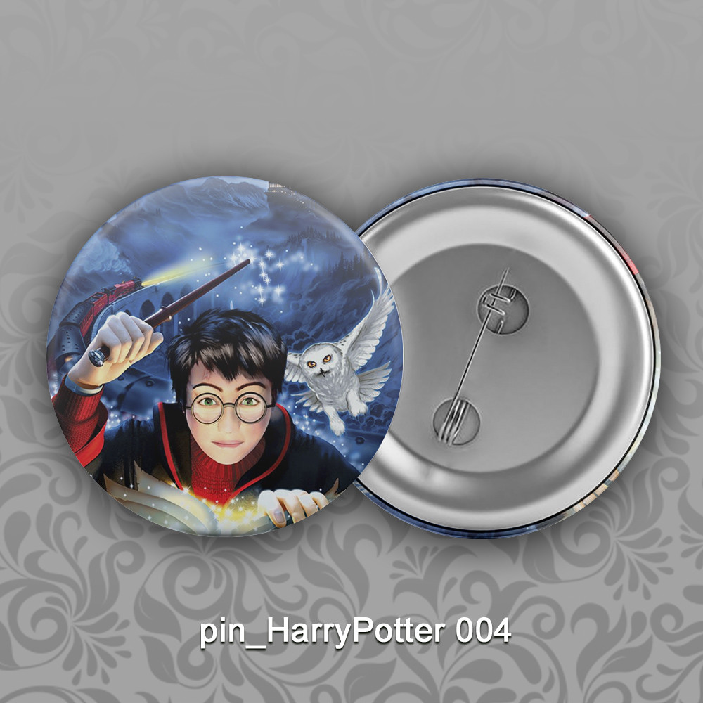 Значок 56 мм Harry Potter 004