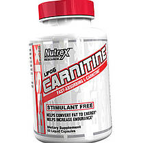 Л-карнітин Nutrex Lipo 6 Carnitine 60 liquid-капс L-carnitine Засіб для зниження ваги і схуднення для жінок, фото 3