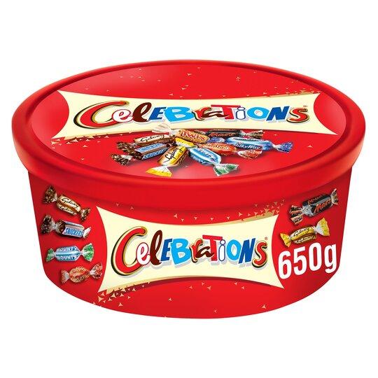 Конфеты Celebrations Chocolate Tub 650 г., цена 479 грн — Prom.ua (ID ...