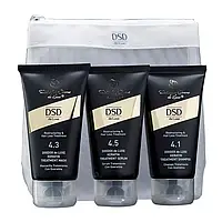 ТРЕВЕЛ НАБОР МИНИАТЮР DSD DE LUXE RESTRUCTURING AND HAIR LOSS TREATMENT TRAVEL SET 4.3+4.1+4.5