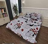 Комплект полуторноі бавовняноі постільної білизни Бязь Голд з Минни Маус, фото 2