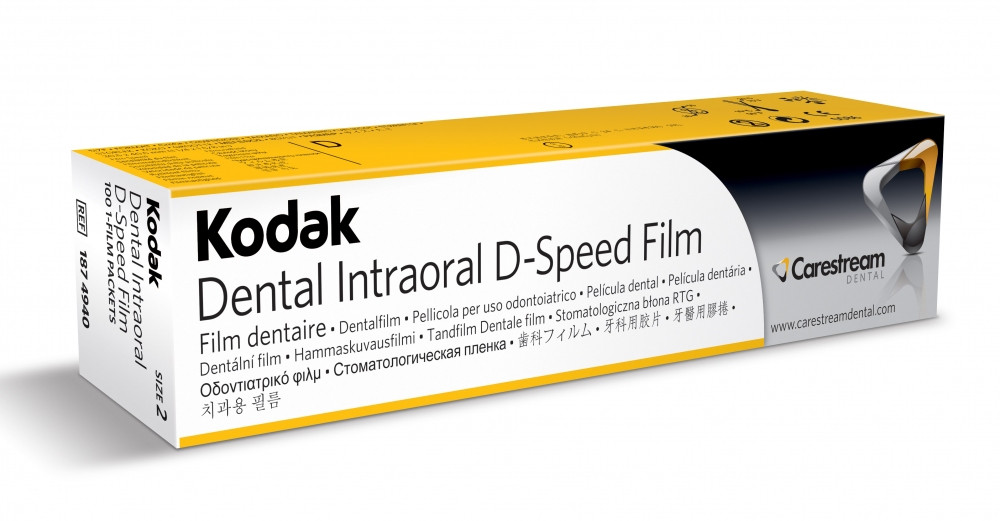Стоматологічна плівка Kodak Dental D-Speed Film