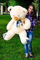 Плюшевый медведь 1.2 метра для подарка на 14 февраля, персиковый Подарок девушке