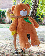 Большой Плюшевый медведь 200 см Карамельный, Мишки 2 метра, подарок для девушки на день рождения