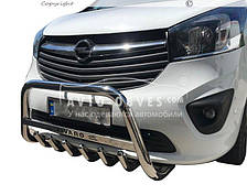 Кенгурятник Opel Vivaro 2015-2019 - тип: Ø:60*1,6мм