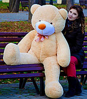 Плюшевый медведь большой 160 см, Бежевый Подарок девушке