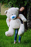 Плюшевый медведь мягкая игрушка Потап 150 см Серый Подарок девушке