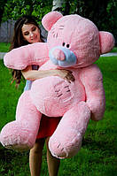 Плюшевый медведь мягкая игрушка Потап 150 см Розовый Подарок девушке