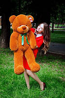 Плюшевый медведь мягкая игрушка Рафаэль 120 см Коричневый Подарок девушке