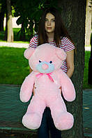 М'яка іграшка плюшевий ведмедик Рафаель 100 см Рожевий
