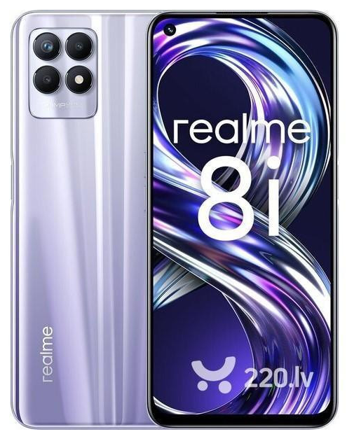 Realme 8i 4/128 NFC Purple Global, фото 1