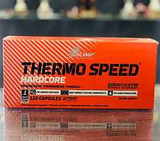 Потужний жироспалювач для швидкого зниження ваги OLIMP Thermo Speed Hardcore 120 капс