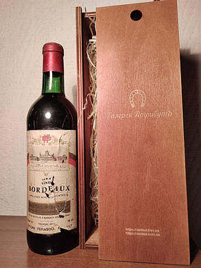 Вино 1964 року Bordeaux Descas Pere & Fils Франція, фото 2