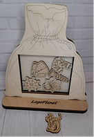 Мішок  з прозорою «кишенькою»