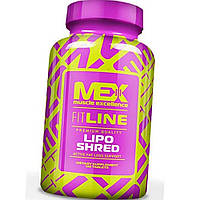 Мощный жиросжигатель для быстрого снижения веса MEX Nutrition Lipo Shred 120 таб