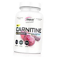 Карнитин Genius Nutrition Carnitine premium 60 Капсулы для снижения веса и похудения для женщин и мужчин