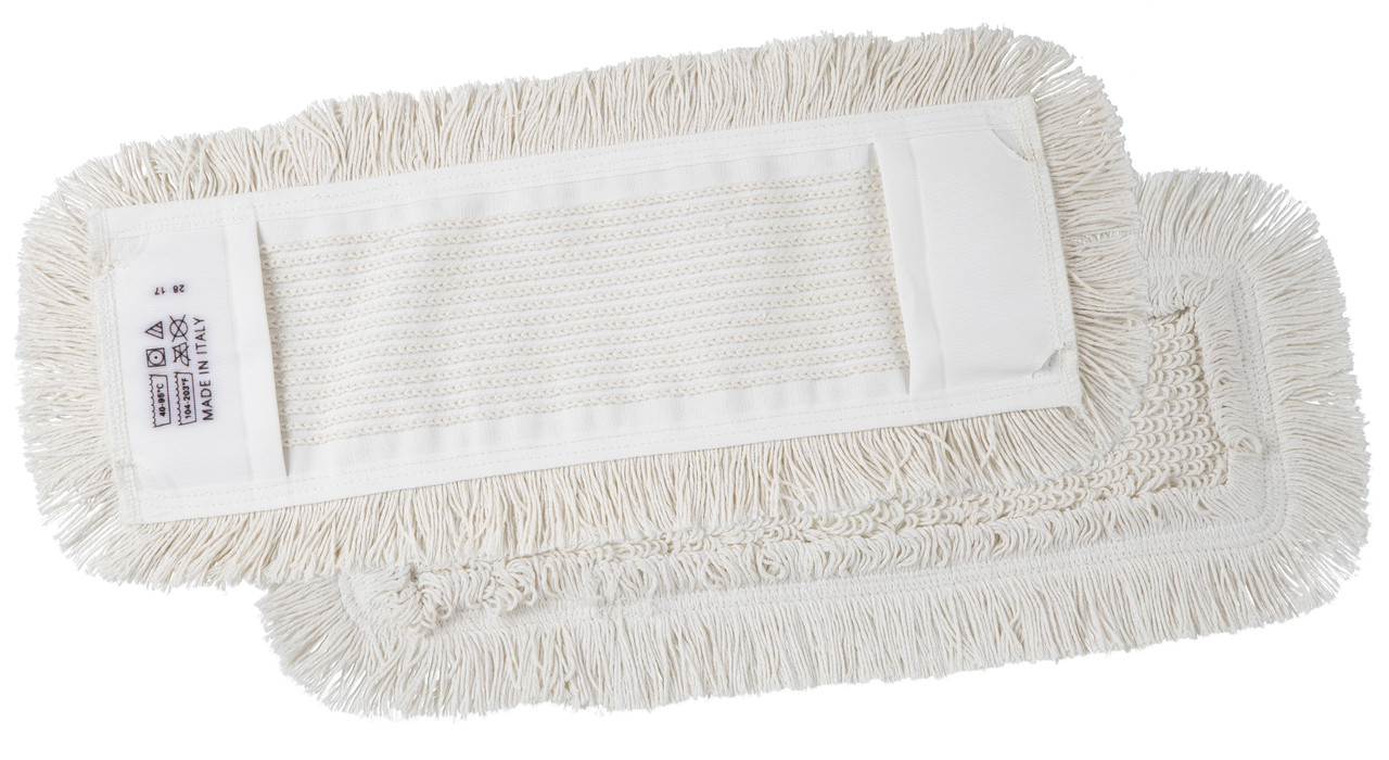 Моп тафт. MASTERTUFT 40х13см бавовн. на поліестер осн., з розріз кінц., карманами для тримач 40х11см