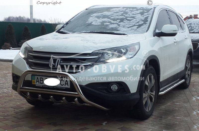 Передняя дуга Honda CRV 2013-2016 -тип: Ø 51 мм - фото 2 - id-p236409474