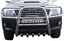 Передня дуга Toyota Hilux 2006-2011 -тип: із захистом фар