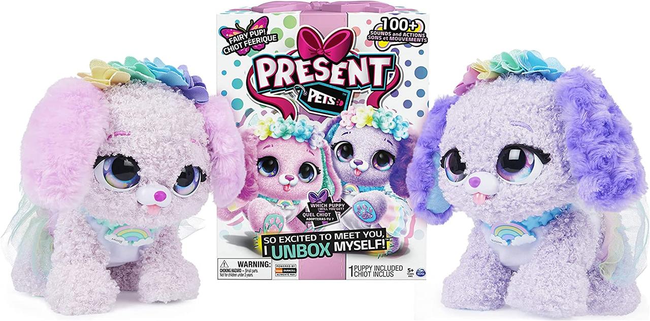 Інтерактивна іграшка сюрприз презентує петс Present Pets Missy or Blossom