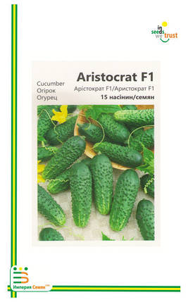 Насіння огірків Аристократ F1 15 шт, Nong Woo Bio, фото 1