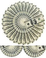 Долар віяло Вафельна картинка 