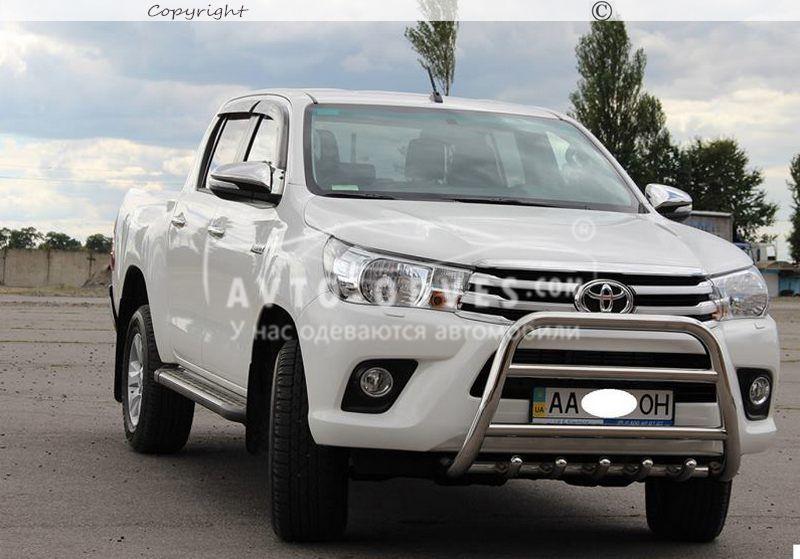 Кенгурятник Toyota Hilux 2015-2020 - тип: Ø51*1,6мм - фото 4 - id-p348292490