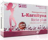 Л-карнитин OLIMP L-Carnitine Forte Plus 80 таб Лучший жиросжигатель для женщин и мужчин