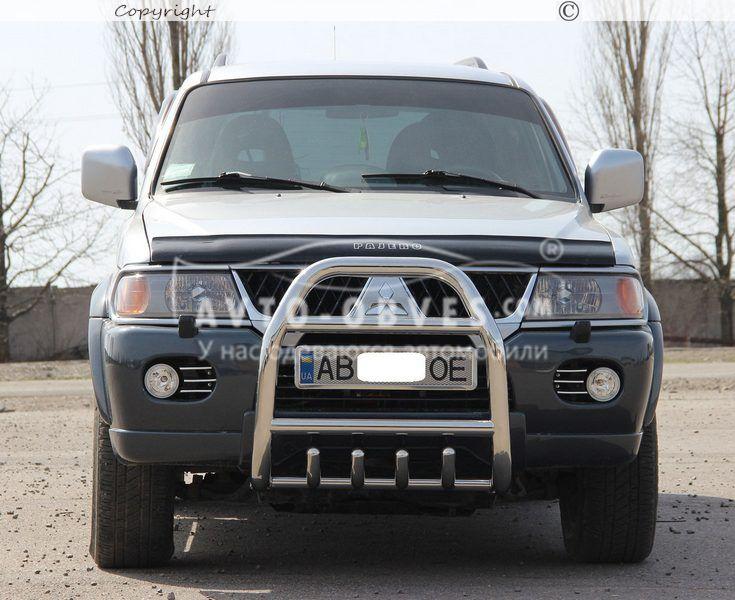 Кенгурятник Mitsubishi Pajero Sport 1998-2008 - тип: Ø51*1,6мм - фото 3 - id-p91664172