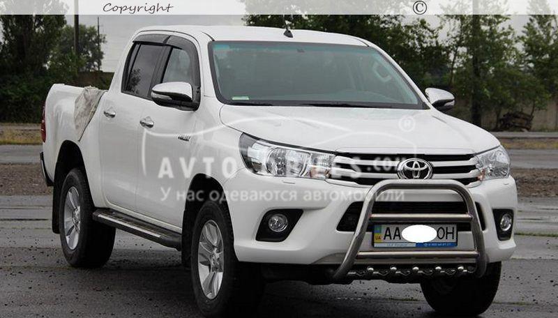 Кенгурятник Toyota Hilux 2015-2020 вариант №2 - тип: Ø51*1,6мм - фото 2 - id-p348292492