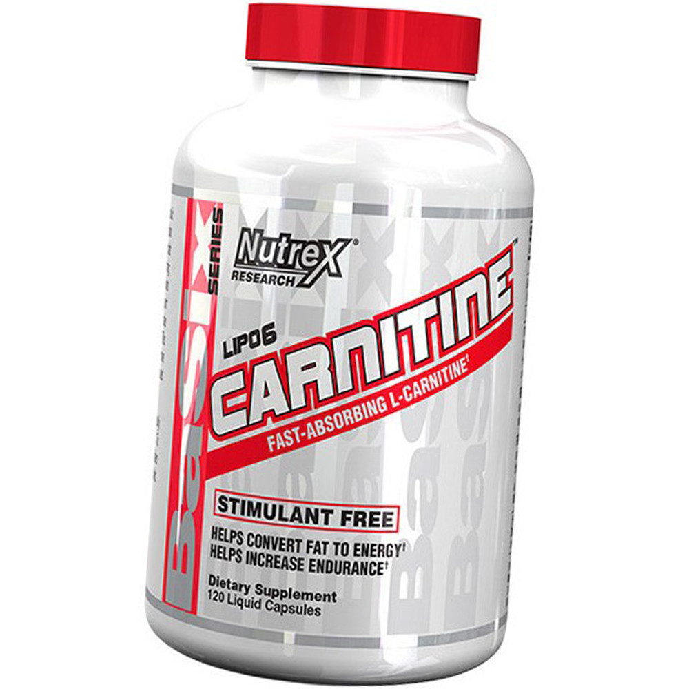 Л-карнитин Nutrex Lipo 6 Carnitine 120 капс Капсулы для снижения веса и похудения для женщин и мужчин - фото 3 - id-p1332964955