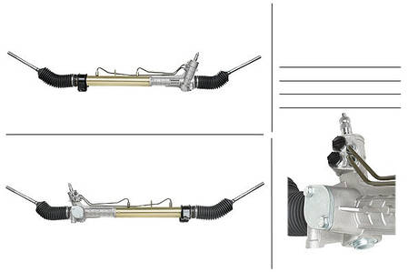 Рульова рейка з ГУР  CITROEN Jumper 1994-2002 PEUGEOT Boxer 1994-2002 FIAT Ducato 1994-2002, фото 2