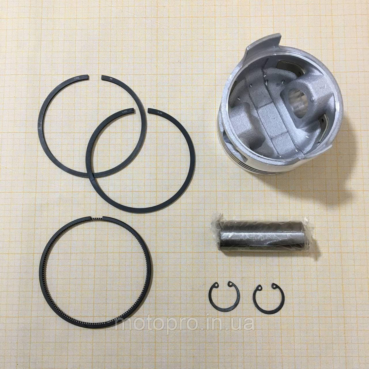 Поршневий комплект 86,25 мм зрізаний конус 186F, фото 1