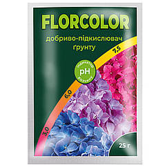 Добриво-підкислювач грунту Florcolor 25 г