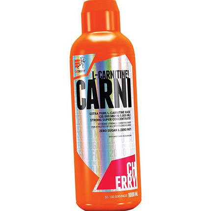 Л-карнітин EXTRIFIT CARNI 120 000 mg 1 л Комплекс для схуднення та зниження ваги, фото 2