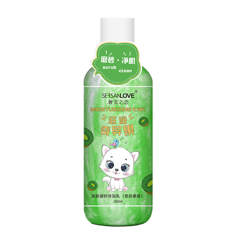 Гель-скраб для тіла SERSANLOVE Moisturizing Kiwi з екстрактом ківі 260 мл