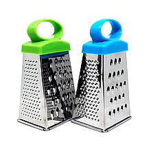 Тертка міні 4-гранна A-Plus з нержавіючої сталі 12 см