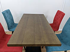 Дерев'яна стільниця з масива ясена 120х70 см