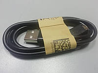 Зарядный кабель micro USB шнур черный 1 м