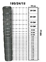Сітка Козачка полегшена 180/24/15 1.8х50м Ø 2.0/1.6/1.6 мм (шарнірна)