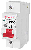 Модульний автоматичний вимикач e.mcb.stand.100.1.C100, 1р, 100А, C, 10кА