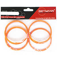 GETMANN | Комплект центровочных колец 76.1 х 69.1 Термопластик 280°C