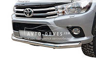 Одинарная дуга Toyota Hilux 2015-2020 - тип: Ø:60*1,6мм