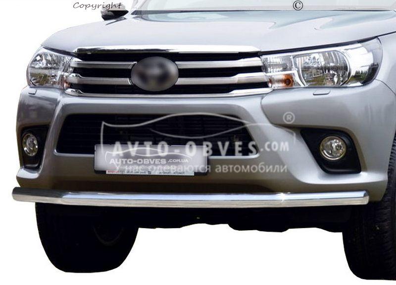 Одинарная дуга Toyota Hilux 2015-2020 - тип: Ø:60*1,6мм - фото 4 - id-p347517574