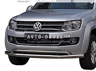 Одинарная дуга Volkswagen Amarok 2016- - тип: цвет: серебристый