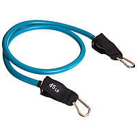 Еспандер трубчастий для фітнесу з карабіном DOUBLE CUBE DT-1002C-45LB