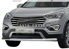 Одинарна дуга Hyundai Santa Fe 2013-2016 - тип: Ø:60*1,6мм