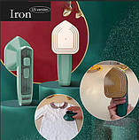 Пароочисник, праска 2 в 1 Mini Electric Iron DYD001 8066, зелений, фото 4
