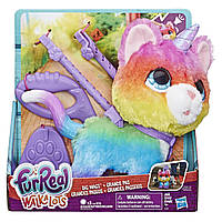 Інтерактивна іграшка FurReal Walkalots Big Wags Unicorn Cat Велике Кошеня єдиноріг E5307